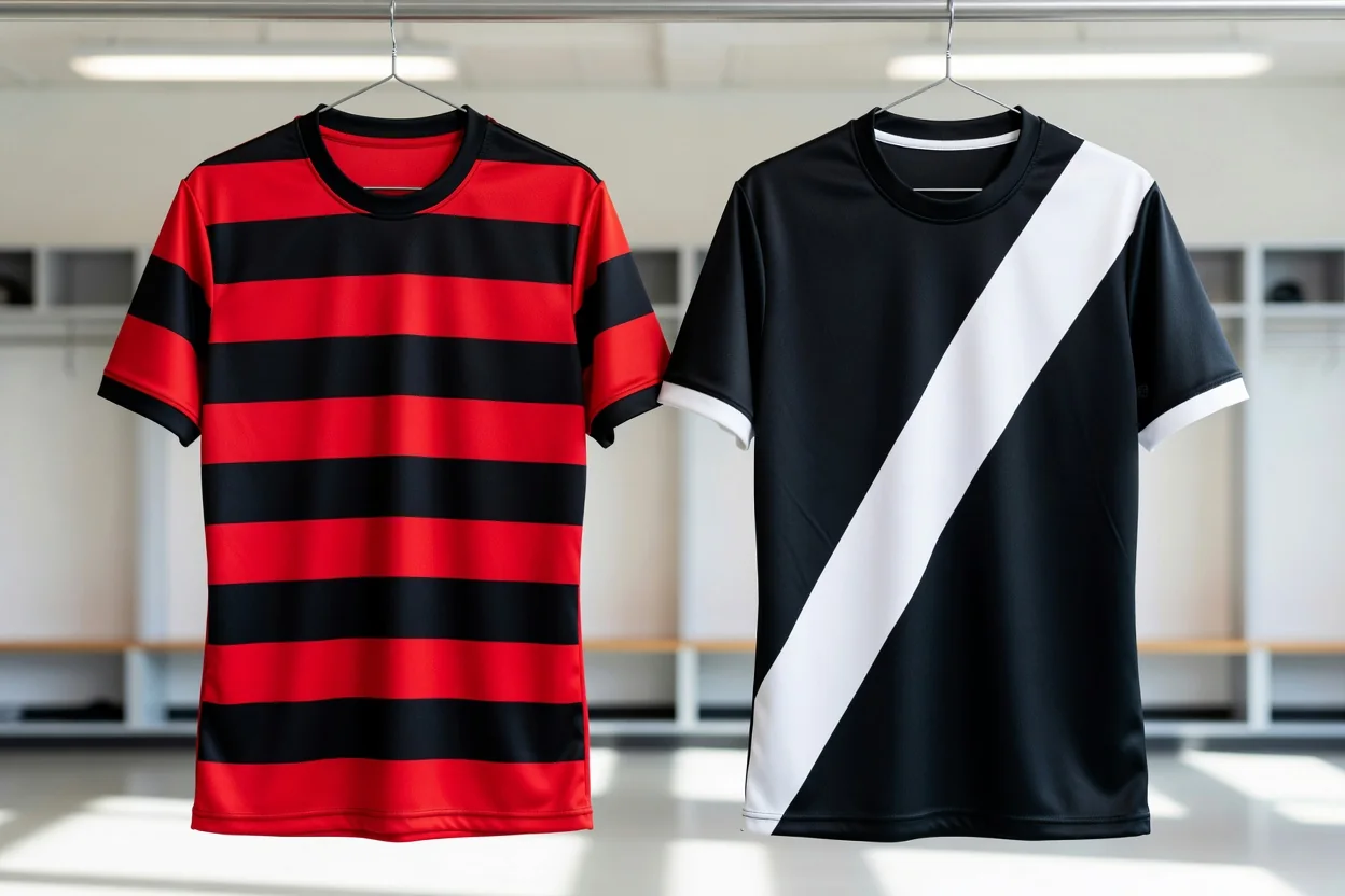 Imagem temática do clássico — Clássico dos Milhões: Flamengo x Vasco em números